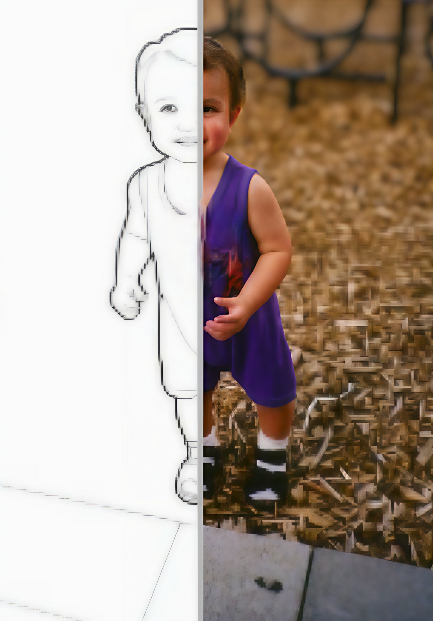 Custom Coloring Book with Your Photos *